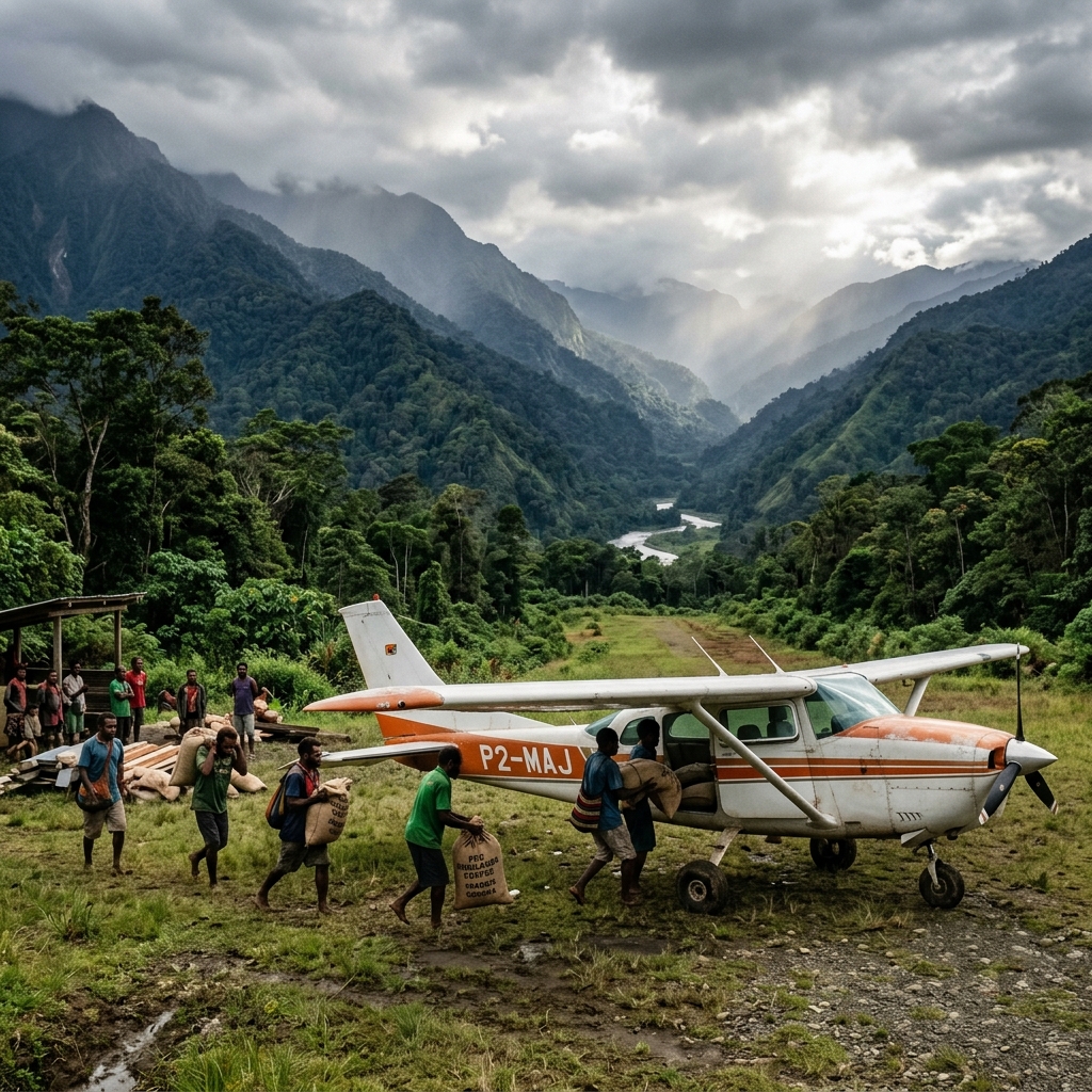 NASL Cessna Aircraft operating in remote PNG